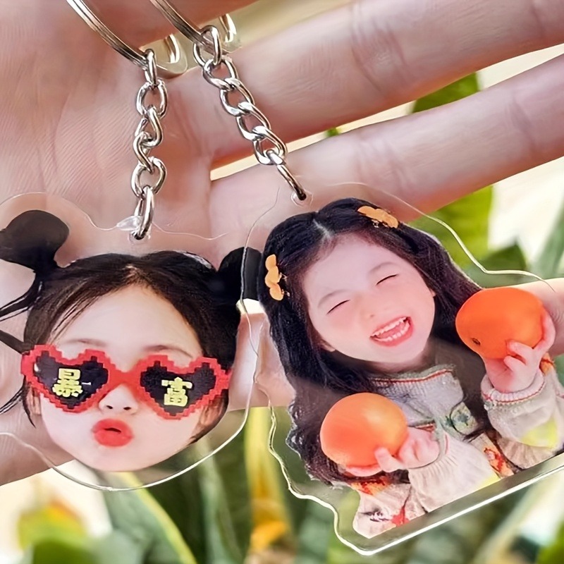 سلاسل مفاتيح مخصصة بصور ونصوص  - مراجعة Personalized Engraved Gift وسعره